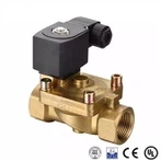 Válvula solenóide de alta temperatura com diafragma bidirecional