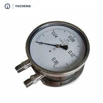 Medidor de pressão diferencial de fole